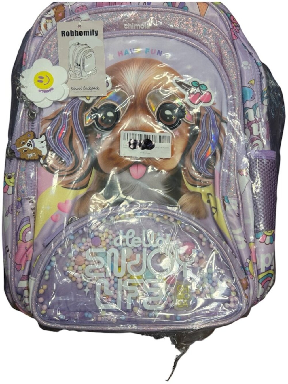 ROBHILLY GIRL'S BACKPACK FOR SCHOOL - NEW IN PKG
